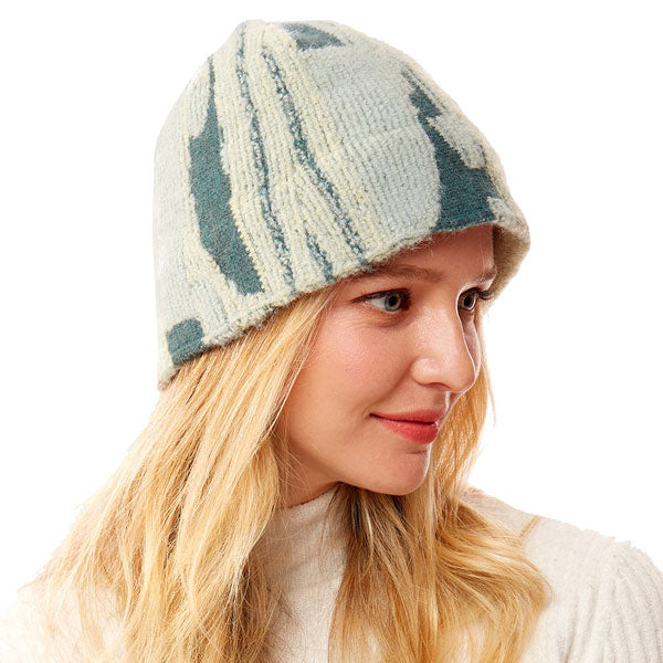 Abstract Patterned Soft Fabric Bucket Hat from Madeline Love