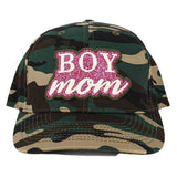 Boy Mom Message Baseball Cap from Madeline Love