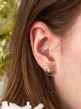 Pebble Stud Earrings - Silver from Ash & Rose