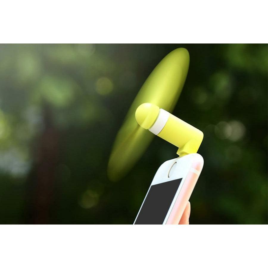 Dual Adapter Smartphone Fan - Bowl from Mila Lifestyle Accessories