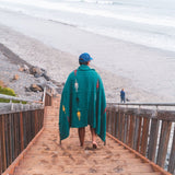 Turquoise Green Baja Thunderbird Blanket from West Path