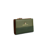 Madison - Green Vegan Leather Wallet from Gunas New York
