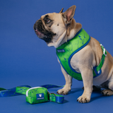 Frenchie Poo Bag Holder - Green Marble from Frenchie Bulldog