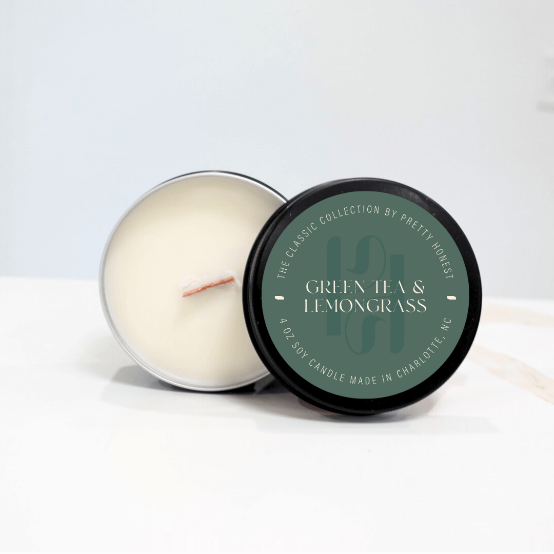 4oz Candle Tins from Pretty Honest Candles