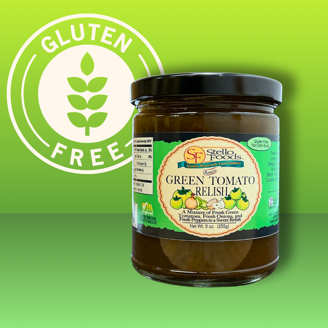 Stello Foods - Rosie's Green Tomato Relish 9 oz from Stello Foods