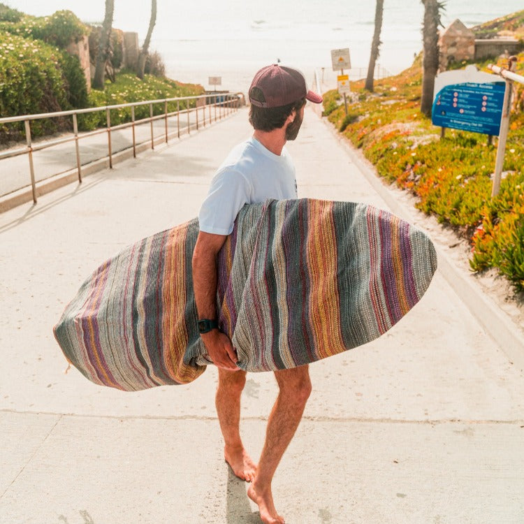Cassidy Grey Povoa Surfboard Bag from West Path