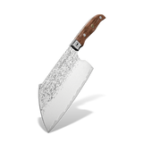 Grizzly Serbian Cleaver | Forged Japanese San Mai Steel From The Cooking Guild