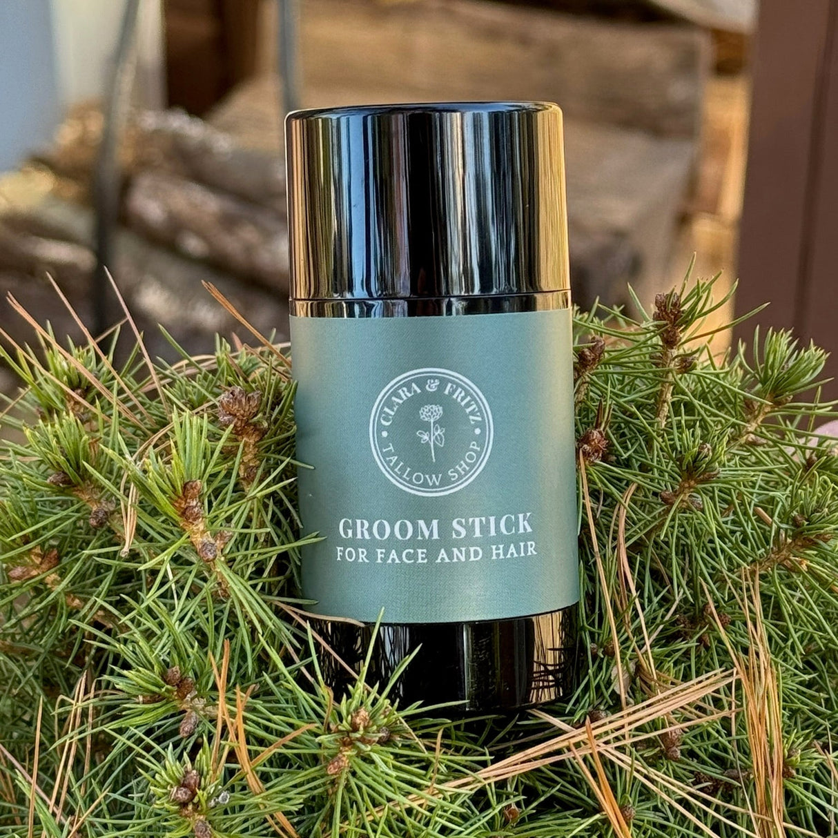Groom Stick from Clara & Fritz Tallow Shop