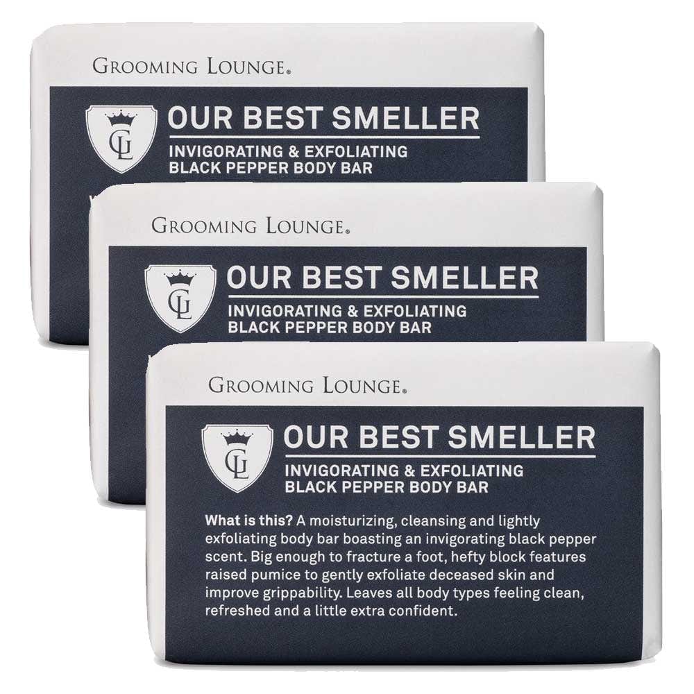 Grooming Lounge Our Best Smeller Body Bar 3-Pack (Save $5) from Grooming Lounge