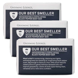 Grooming Lounge Our Best Smeller Body Bar 3-Pack (Save $5) from Grooming Lounge