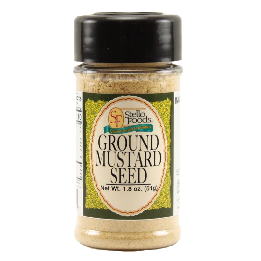 Stello Foods Spices - Mustard - Ground 1.8 oz from Stello Foods