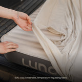 Fitted Mattress Sheet - AIR+FOAM Pro Camping Mattress from Luno