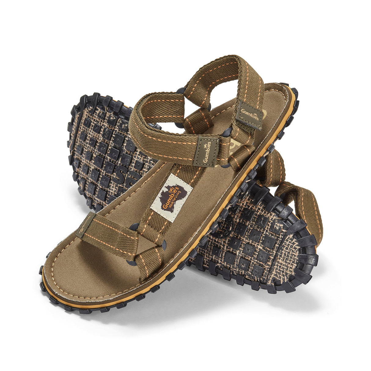 Tracker Sandals - Men's - Khaki From Gumbies USA