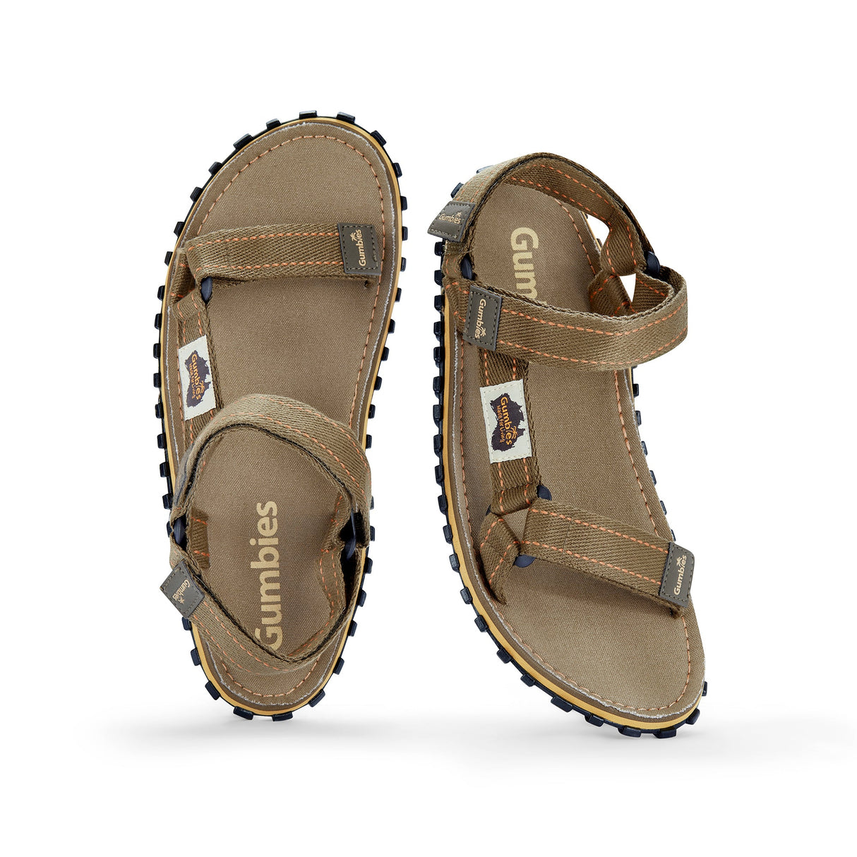 Tracker Sandals - Men's - Khaki From Gumbies USA