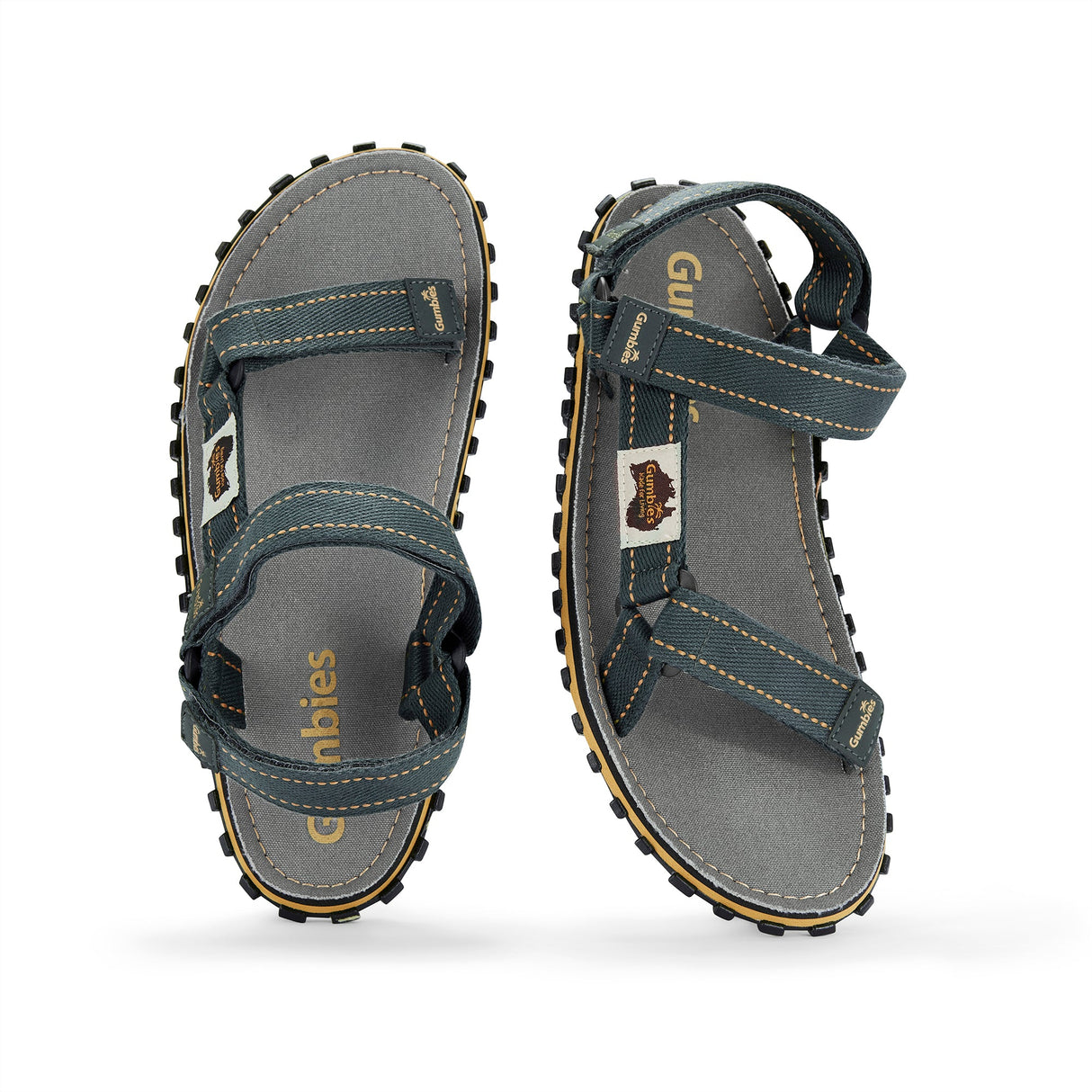 Tracker Sandals - Men's - Grey From Gumbies USA