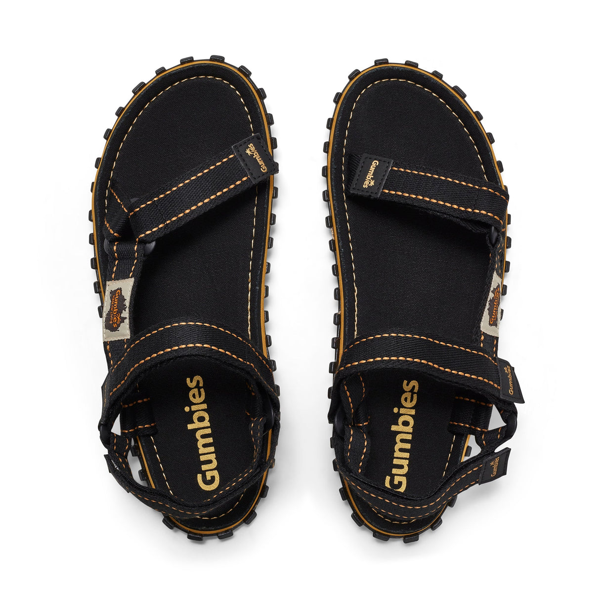 Tracker Sandals - Men's - Black From Gumbies USA