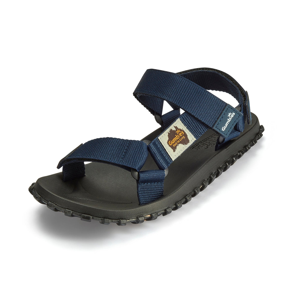 Scrambler Sandals - Men's - Navy From Gumbies USA