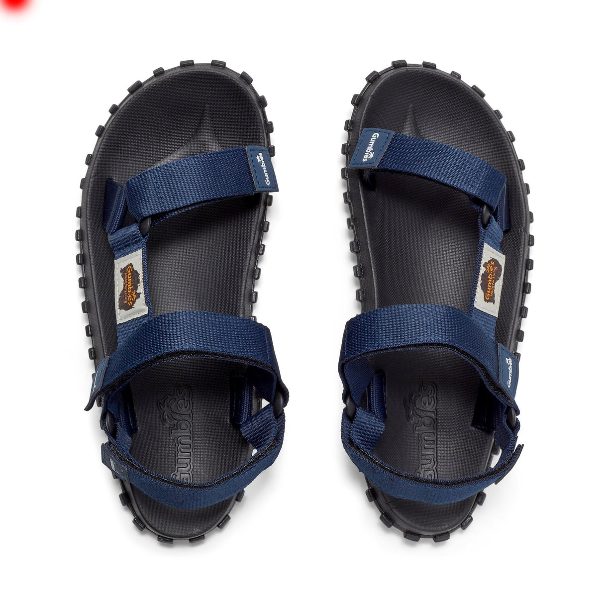 Scrambler Sandals - Men's - Navy From Gumbies USA