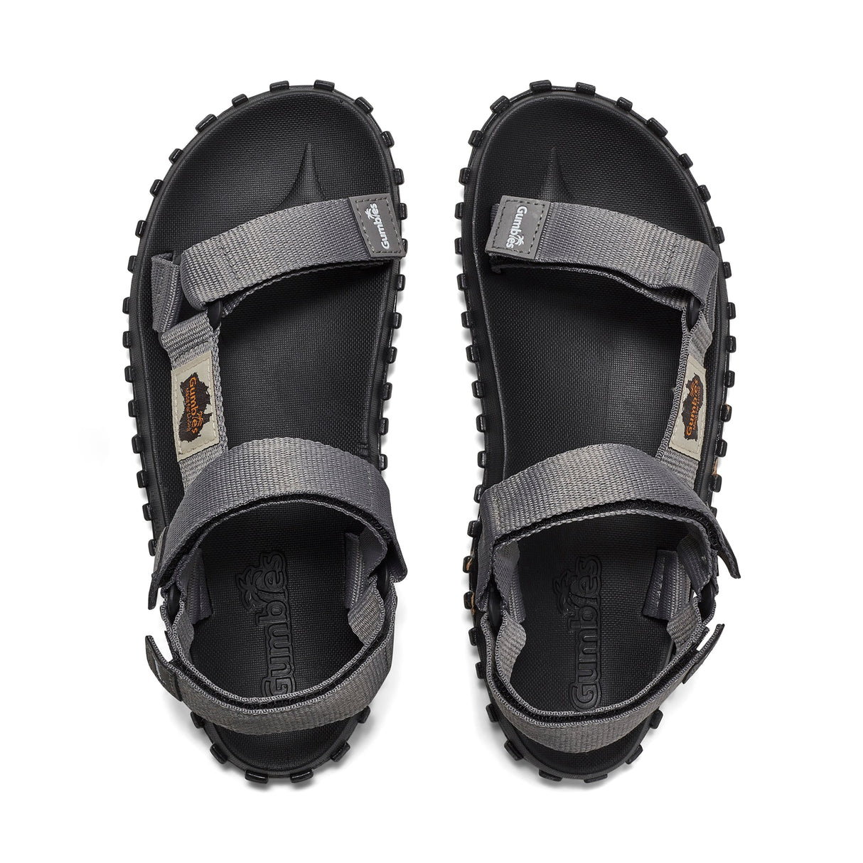 Scrambler Sandals - Men's - Grey From Gumbies USA