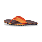 Duckbill Flip-Flops - Men's - Brown & Orange From Gumbies USA