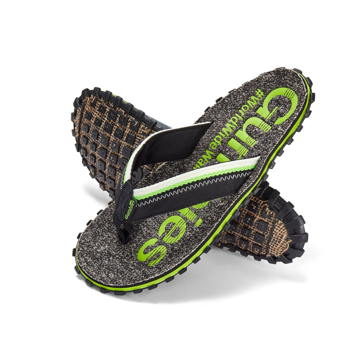 Cairns - Flip-Flops - Men's - Lime from Gumbies USA