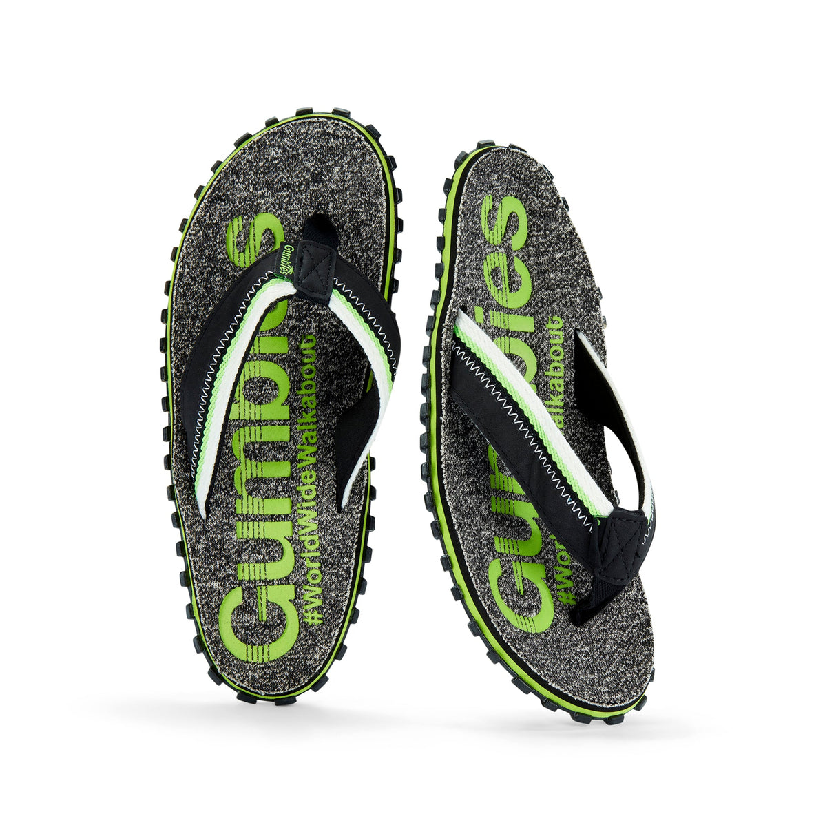 Cairns - Flip-Flops - Men's - Lime from Gumbies USA
