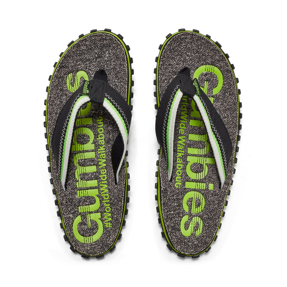 Cairns - Flip-Flops - Men's - Lime from Gumbies USA