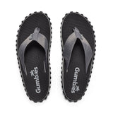 Duckbill - Flip-Flops - Men's - Black & Grey From Gumbies USA