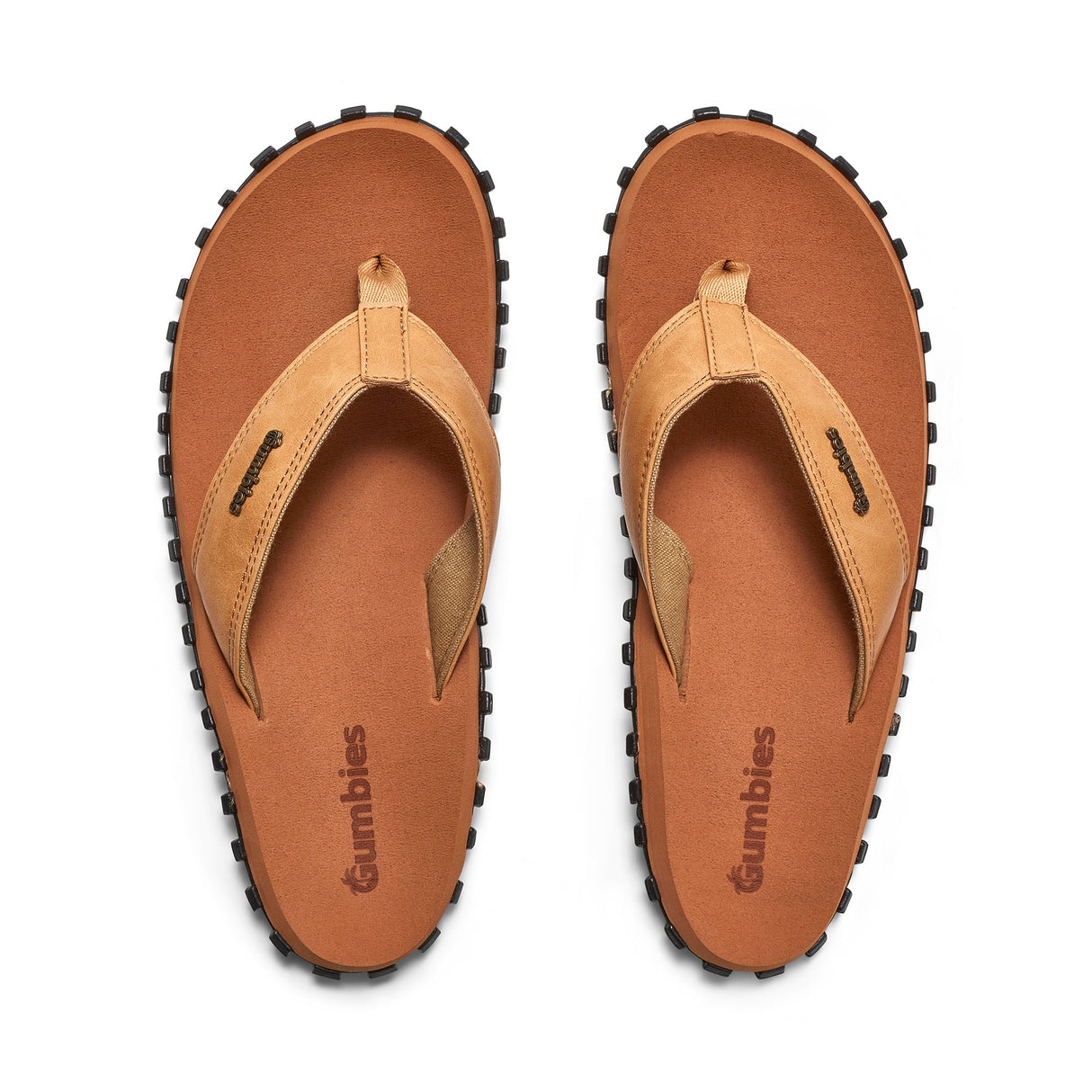 Vegovert Flip-Flops - Men's - Tan from Gumbies USA