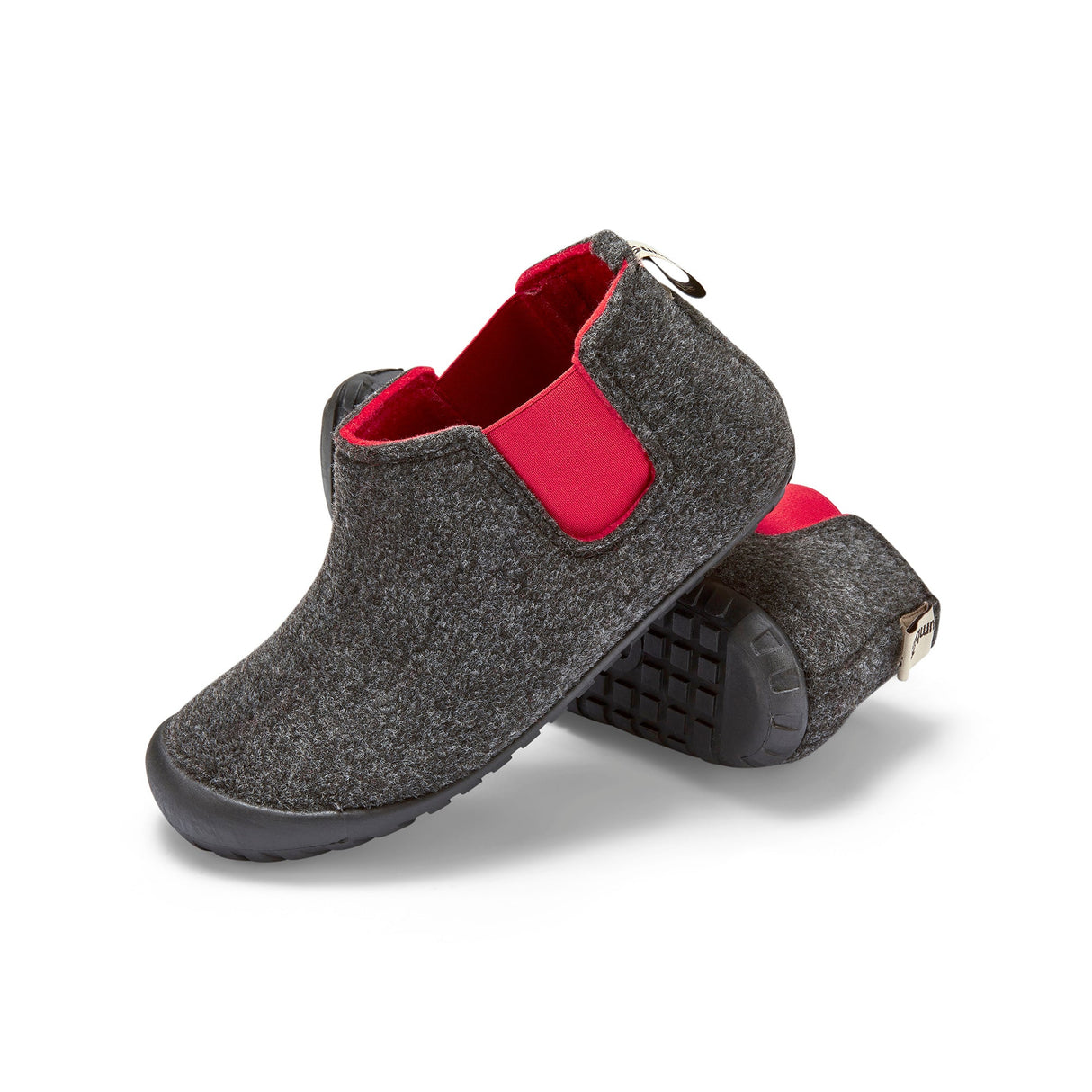 Brumby - Men's - Charcoal & Red From Gumbies USA