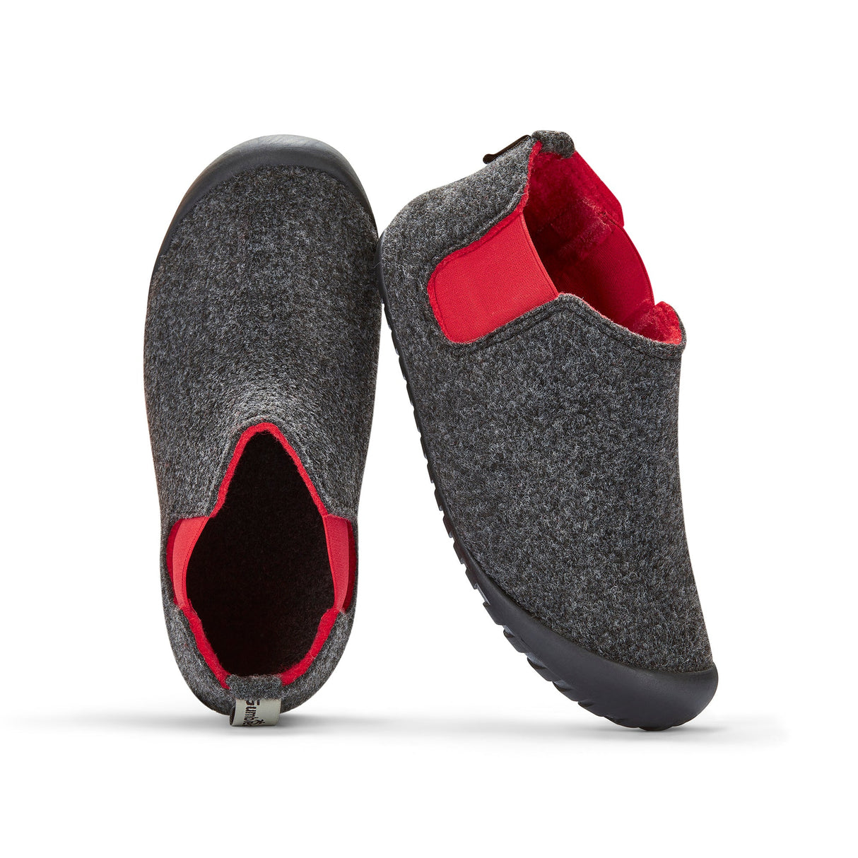 Brumby - Men's - Charcoal & Red From Gumbies USA