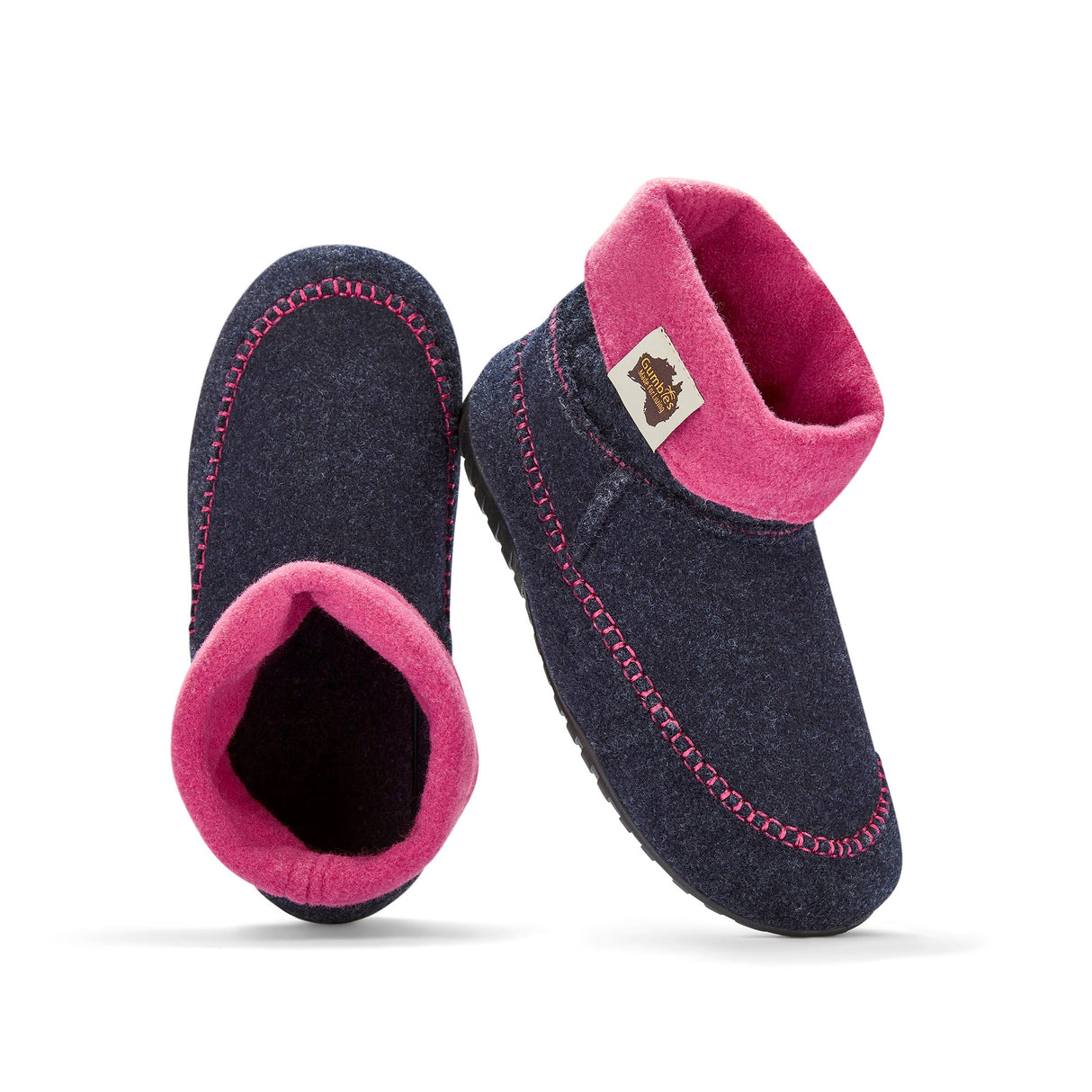 Thredbo - Women's - Navy & Pink from Gumbies USA
