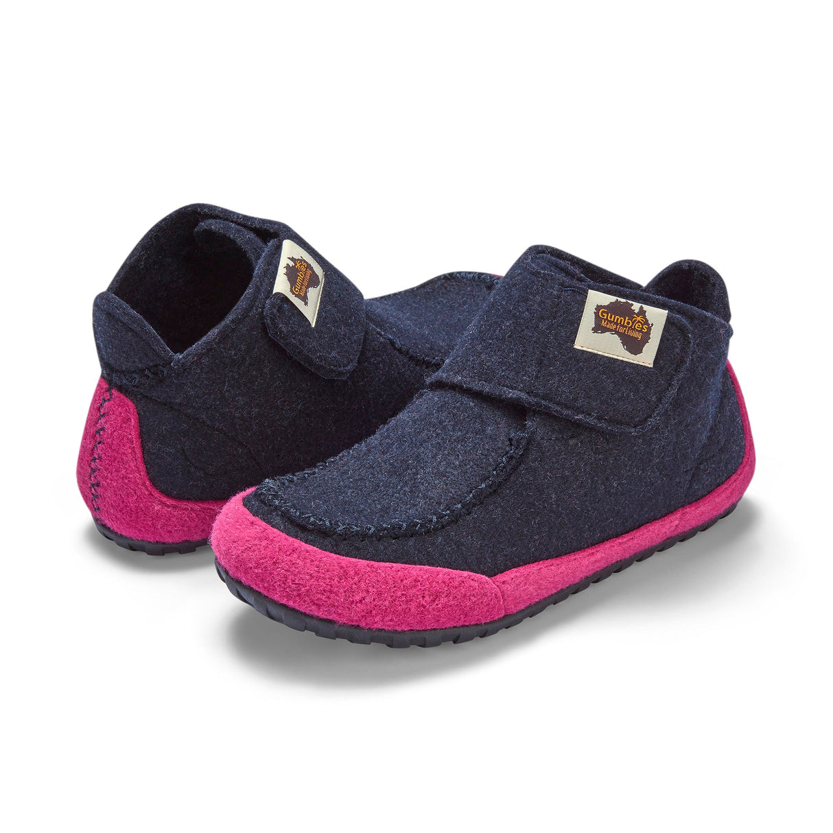 Quokka - Women's - Navy & Pink from Gumbies USA