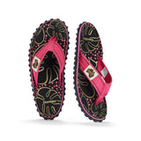 Islander Flip-Flops - Women's - Tropical Black from Gumbies USA