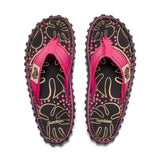 Islander Flip-Flops - Women's - Tropical Black from Gumbies USA