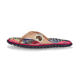 Islander Flip-Flops - Men's - Denim Hibiscus From Gumbies USA