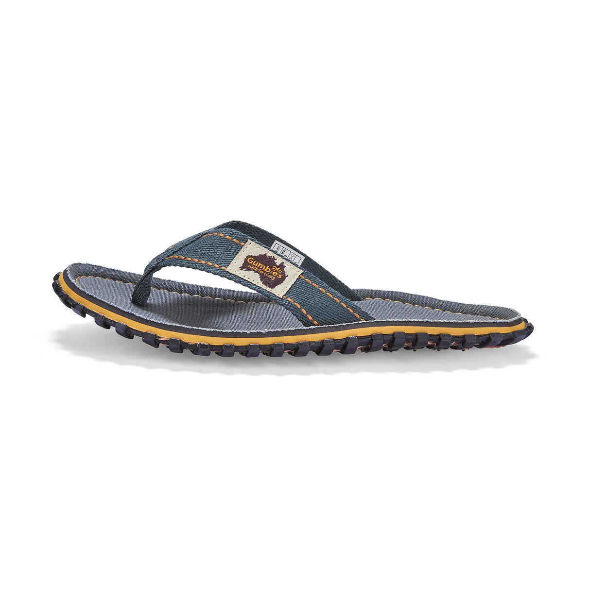 Islander Flip-Flops - Men's - Classic Grey From Gumbies USA