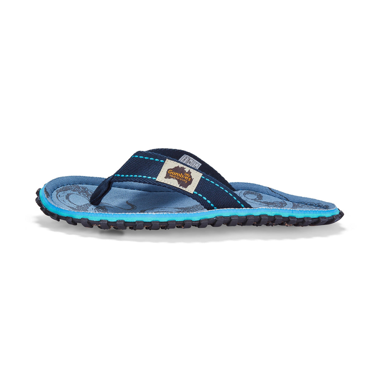 Islander Flip-Flops - Men's - Abyss from Gumbies USA