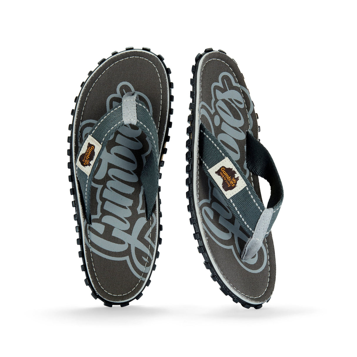 Islander Flip-Flops - Men's - Cool Grey From Gumbies USA