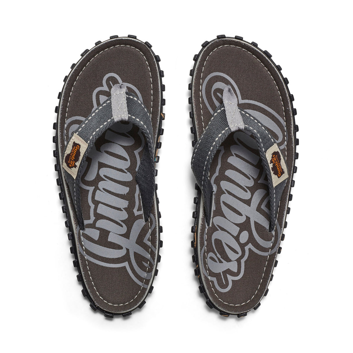 Islander Flip-Flops - Men's - Cool Grey From Gumbies USA