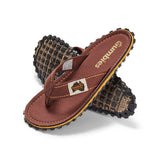Islander Flip-Flops - Men's - Classic Brown From Gumbies USA