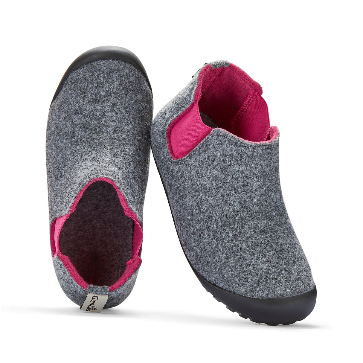 Brumby - Women's - Grey & Pink From Gumbies USA