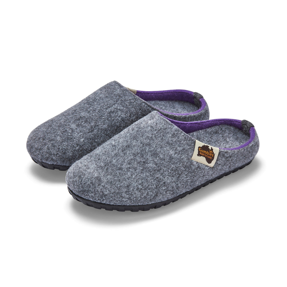 Outback - Women's - Grey & Purple from Gumbies USA