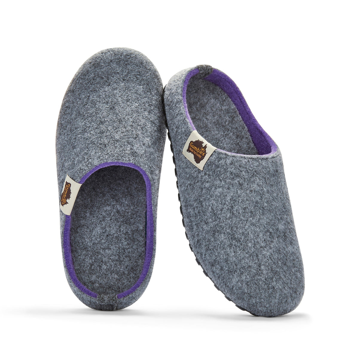 Outback - Women's - Grey & Purple from Gumbies USA
