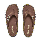 Islander Flip-Flops - Women's - Classic Brown from Gumbies USA