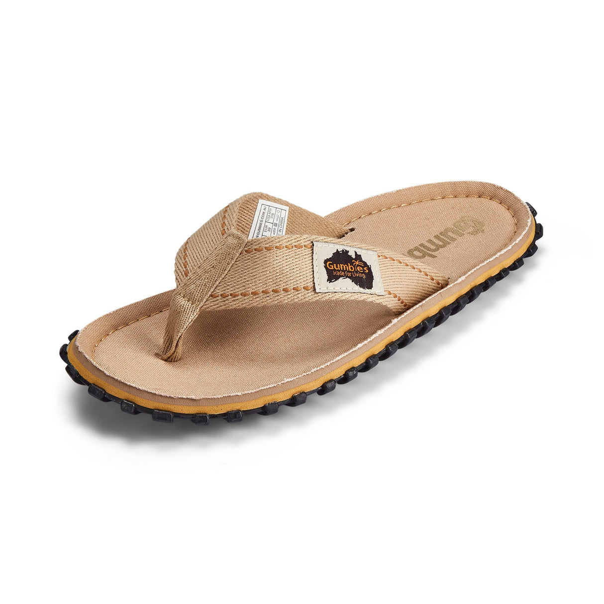 Islander Flip-Flops - Men's - Classic Sand From Gumbies USA