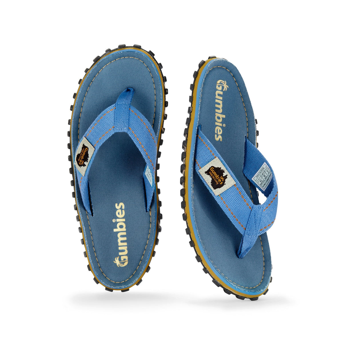 Islander Flip-Flops - Men's - Classic Light Blue From Gumbies USA