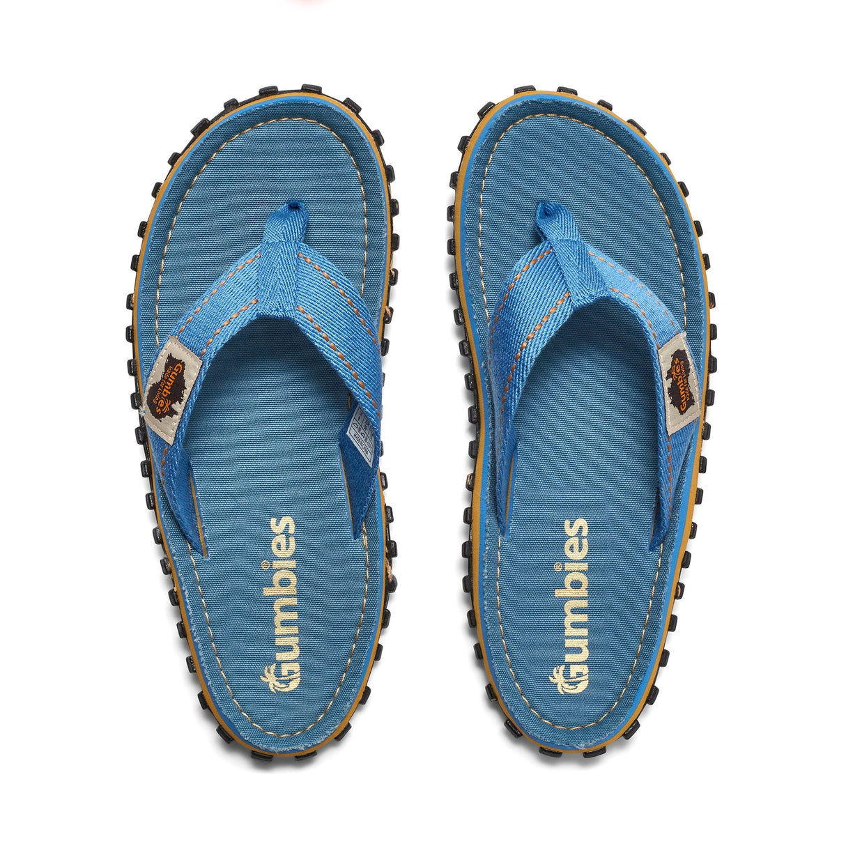 Islander Flip-Flops - Men's - Classic Light Blue From Gumbies USA