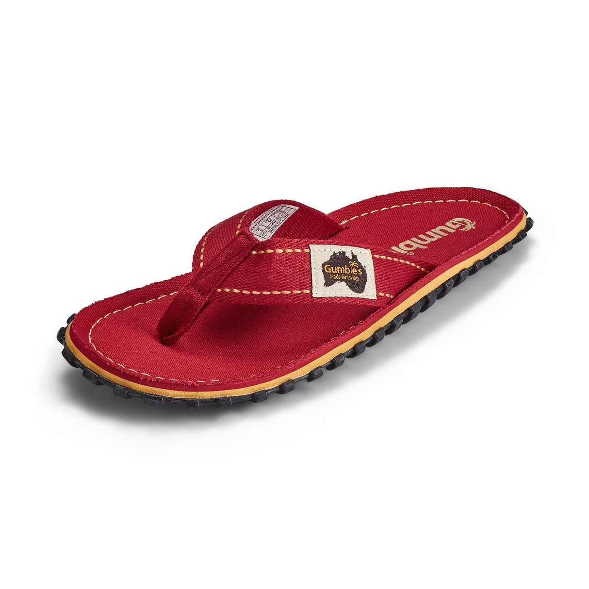 Islander Flip-Flops - Women's - Classic Red from Gumbies USA