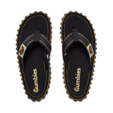 Islander Flip-Flops - Women's - Classic Black from Gumbies USA